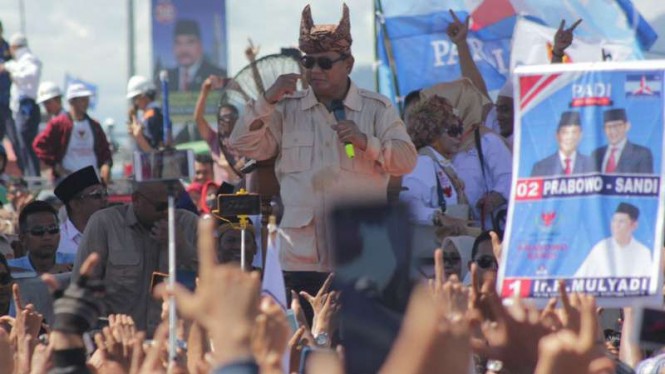 Keok di Sumbar, Jokowi-Ma'ruf Hanya Unggul di Mentawai